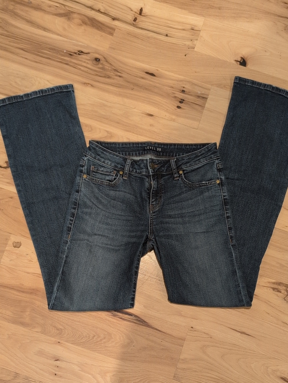 Level 99 Women’s Dark Indigo Boot-Cut Jeans